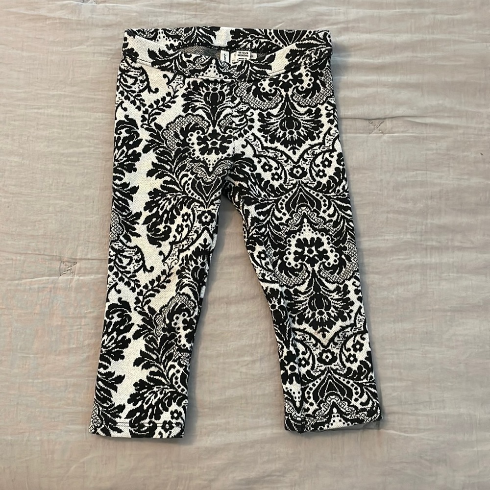 Janie and Jack Damask Leggings